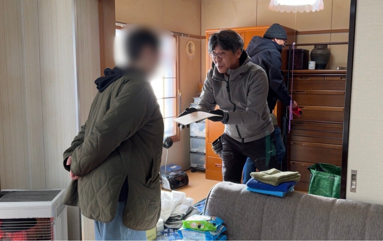 生前整理の作業風景