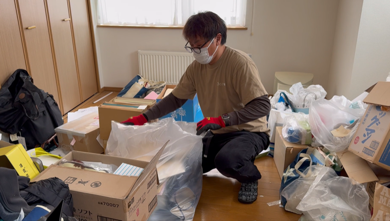 後藤 元克の作業中